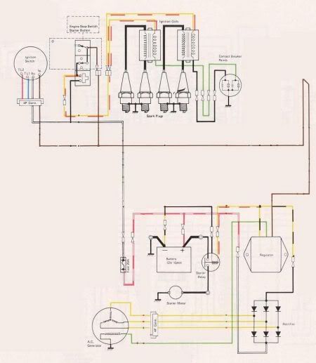 kz650 wiring diagram